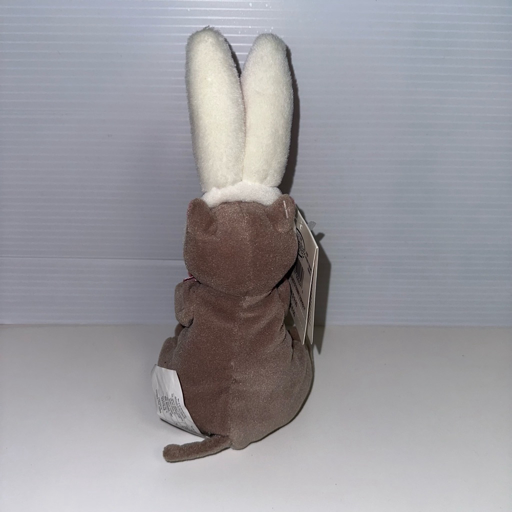 The Disney Store Easter Bunny Gopher Rabbit Mini Bean Bag Stuffed Animal NWT - Picture 5 of 14